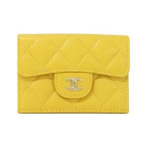 CHANEL Authentic Yellow Wallet